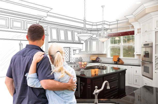 Professional Cabinet Refacing technician working in New Prague, MN
